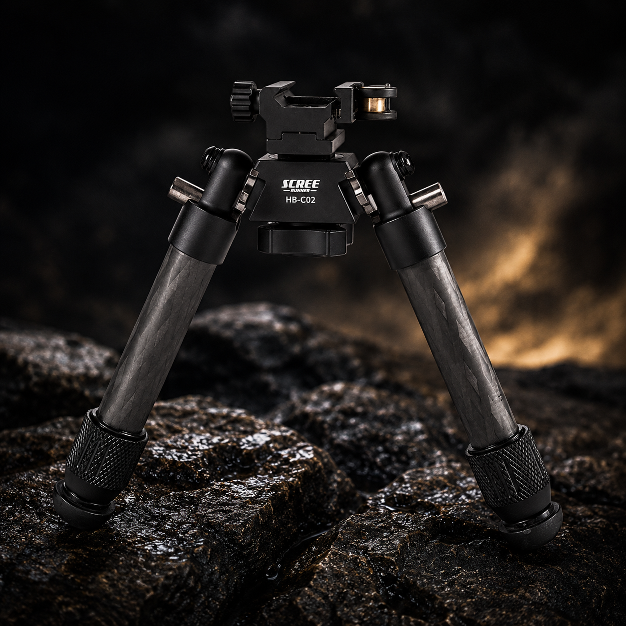 Scree Runner carbon fibre bipods and tripods
